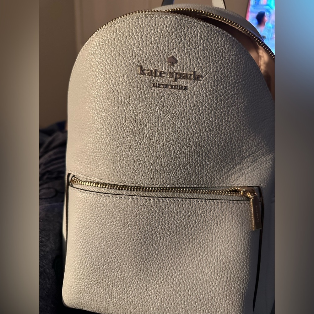 Kate Spade light blue back pack purse